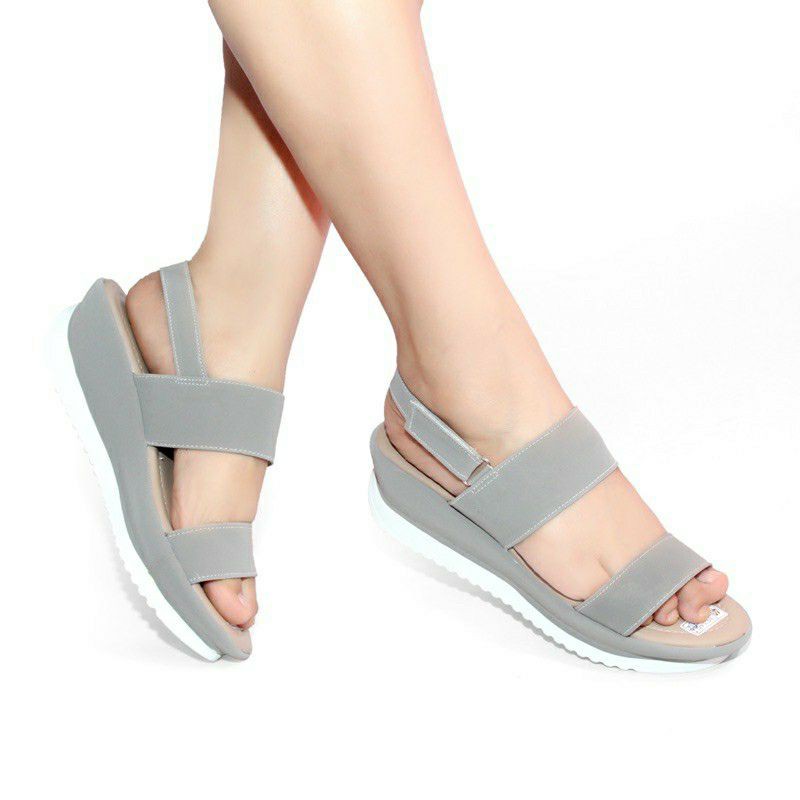 Sepatu Sandal Wanita Tali Casual Cewek Kekinian Santai