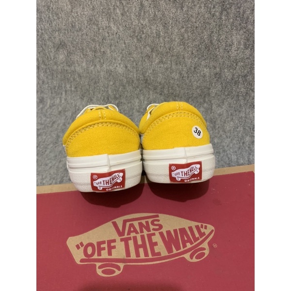 SEPATU VANS OLDSCHOOL VELCRO PEREKAT YELLOW VELCRO PREPET KUNING