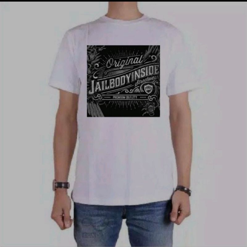 Tshirt baju kaos jail body inside