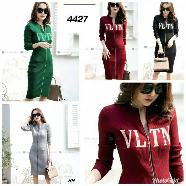 Dress rajut VLTN (4427)