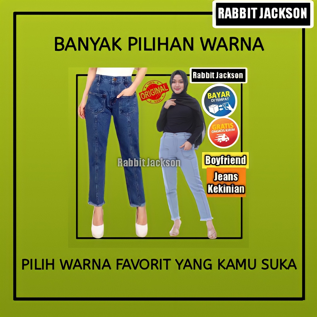 CELANA CLANA JEANS BOYFRIEND JEANS WANITA CEWEK CEWE KEKINIAN BOYFRIEND RAWIS BELAH BOY FRIEND MURAH