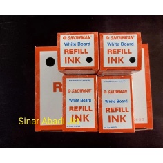

Refill Tinta Spidol Whiteboard Marker Snowman - Hitam