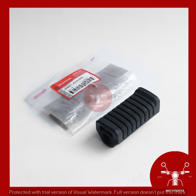 Karet step barstep depan honda win 100 win original