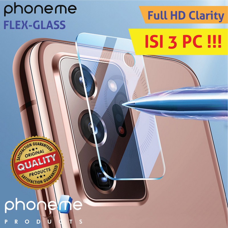PhoneMe Vivo IQOO 5 - Isi 3 Nano Tempered Glass Back Camera