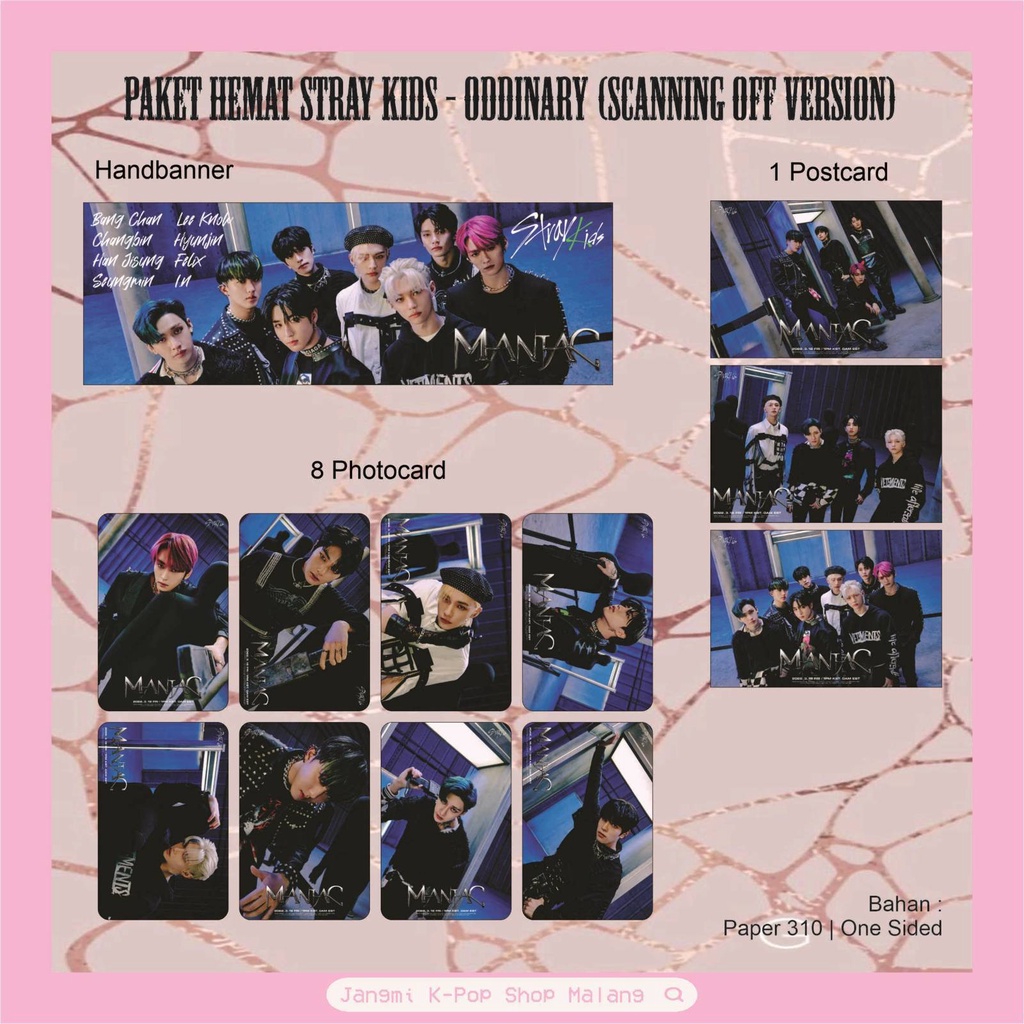 Fankit Stray Kids - Oddinary (Maniac) | Stray Kids Oddinary | Stray Kids Maniac | Fankit Stray Kids 