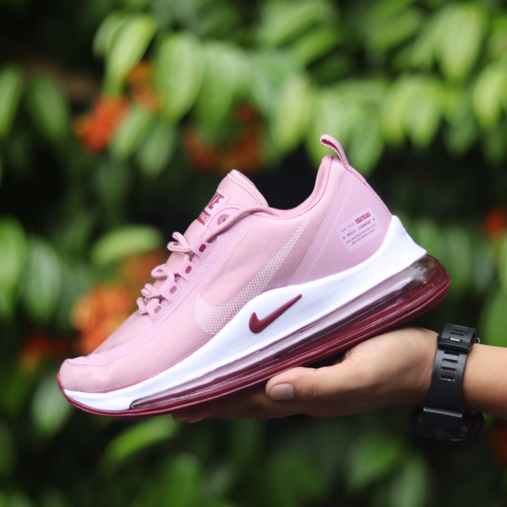 SEPATU NIKE A1RMAX 720 SHIELD FOR WOMEN TOSCA - PINK - PUTIH SIZE 36-40 IMPORT VIETNAM-Baleryrose Putih