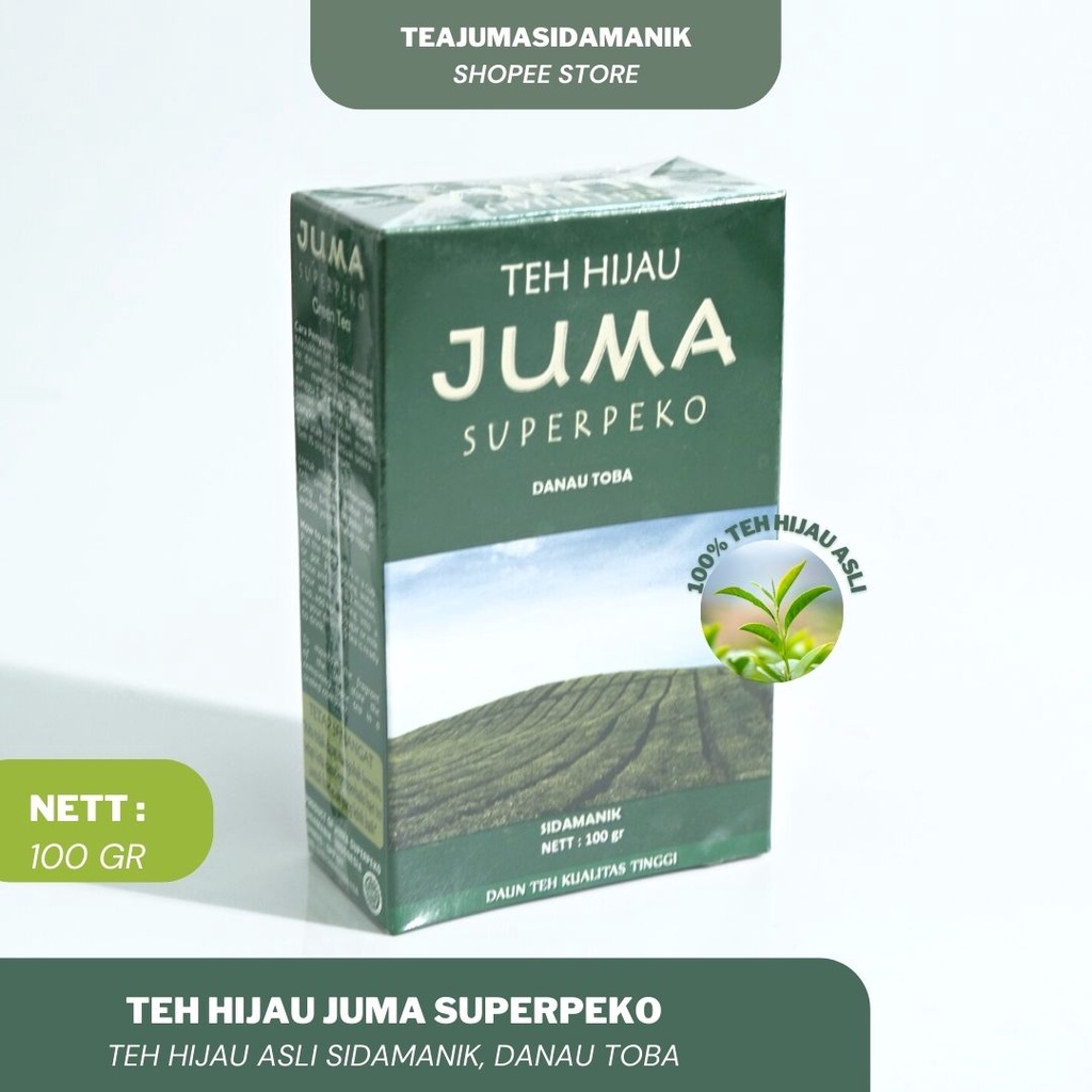 

Teh Hijau Teh Juma Sidamanik Superpeko Teh Diet Teh Kesehatan (100 gr)