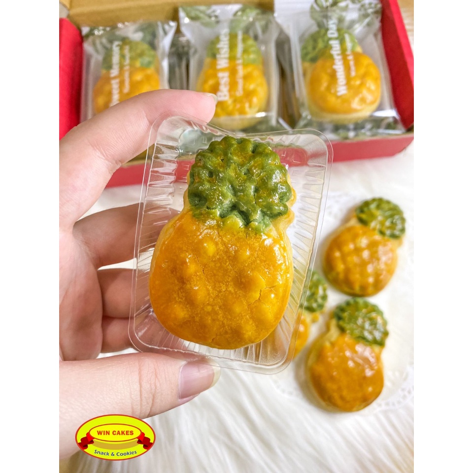 

(SATUAN) Nastar Taiwan / Nastar Nanas Wisman Jumbo / Taiwanese Pineapple Cake / Pineapple Tart