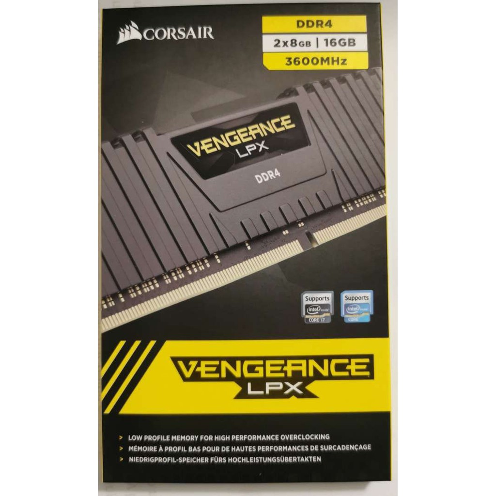 Corsair Vengeance LPX 16GB 2x 8GB DDR4 PC3600 CMK16GX4M2D3600C18