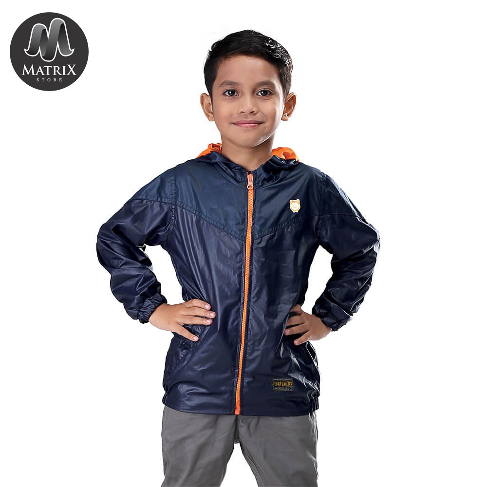 Jaket Anak Laki-laki Trendy Masa Kini - Jaket Motor Anak Waterproof