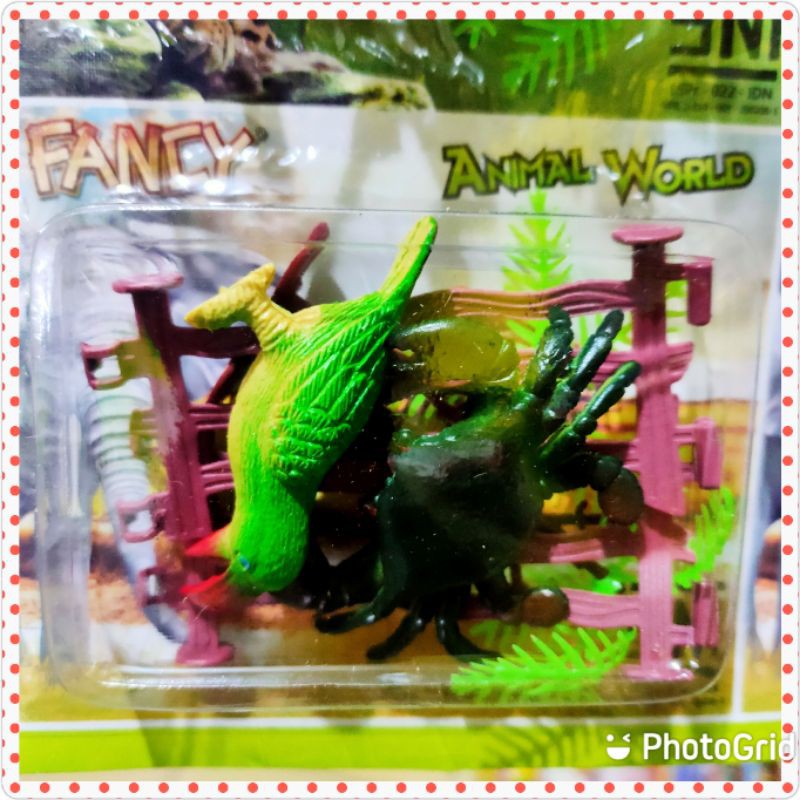 mainan anak murah animal karet figure / hewan hewanan / animal figure / mainan murah / miniatur