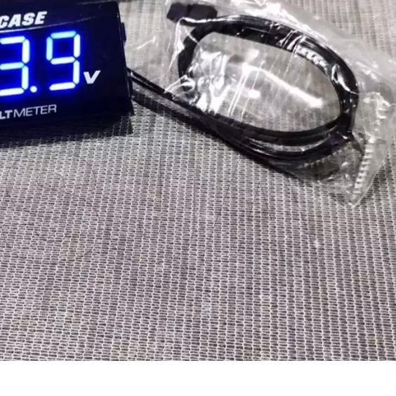 ۝ VOLT METER AKI X CASE UNIVERSAL voltmeter aki ➭
