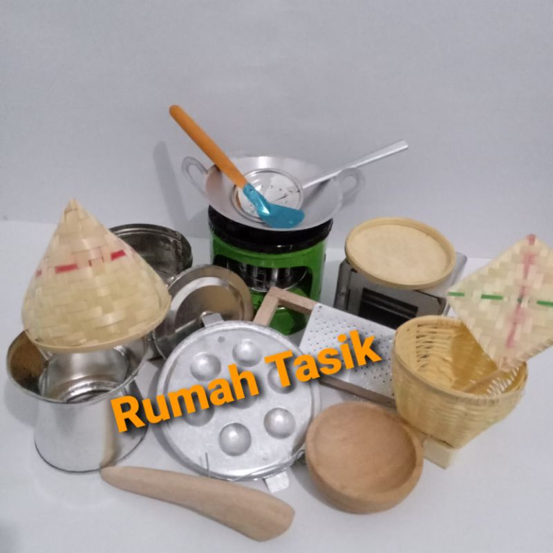 Set Alat Masak Masakan Anak Tradisional Paket Murah Meriah Promo Rumah Tasik