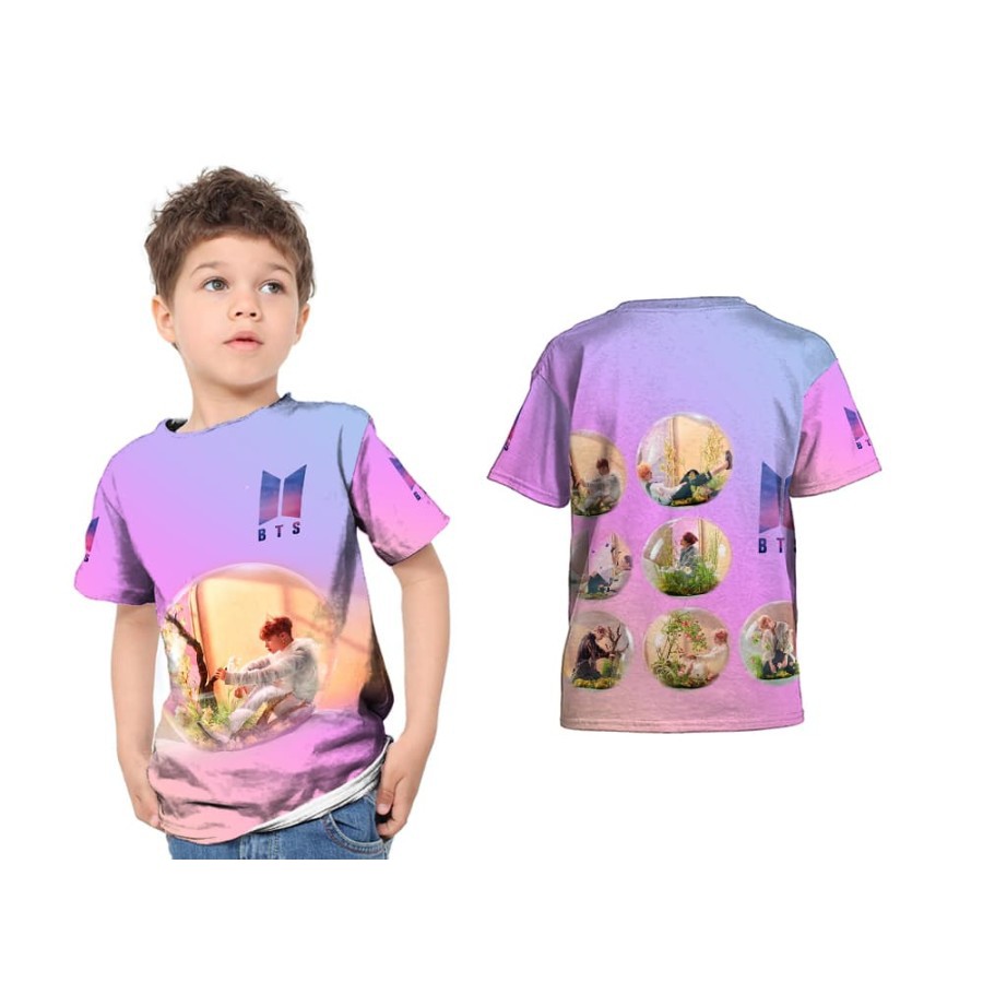 Kaos Tshirt Anak Fullprint BTS Answer - Jimin