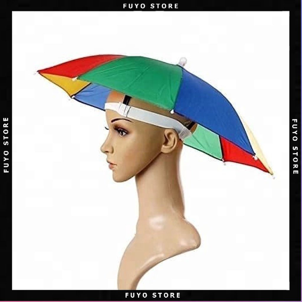 CMRPT - PAYUNG TOPI BESAR ANTI UV TERBARU / PAYUNG LIPAT POLOS / PAYUNG TOPI / PAYUNG TOPI BESAR / P