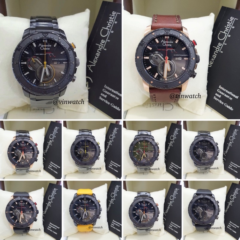 Jam Tangan Pria Alexandre Christie 6627 AC6627