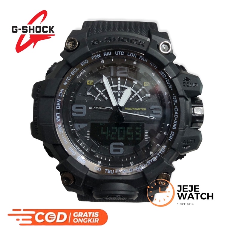 Jam tangan cowok digital dan jarum sport shock