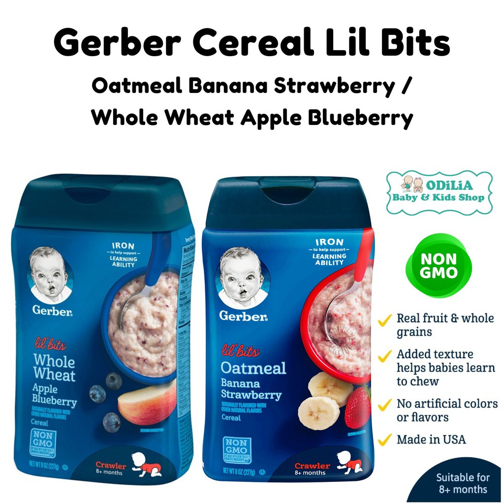 gerber lil bits baby food