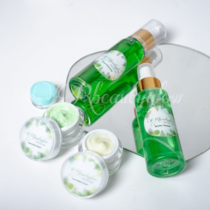 Irbeautyglow acne, cream untuk kulit berjerawat,cream farmasi berkwalitas