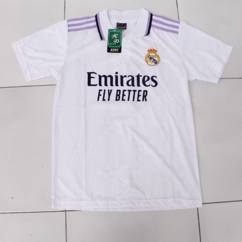 SETELAN BAJU BOLA DEWASA REAL MADRI/SETELAN JERSEY BOLA DEWASA REAL MADRID PUTIH