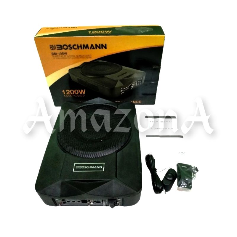 Subwoofer Kolong Aktif Boschmann BM-10SW (10 Inch)