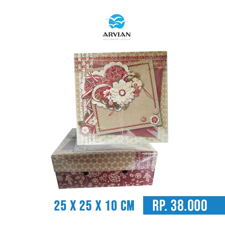 

Dus / Kotak Kue Motif Scrapbook