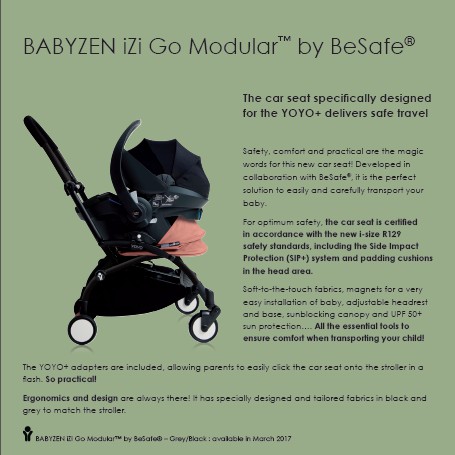 babyzen yoyo car seat adapter instructions