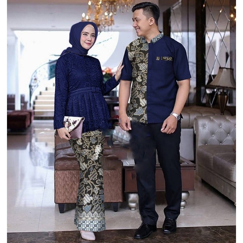 JC/ZR CP sherina / Baju pasangan Batik Terbaru / Couple Kondangan 149.000