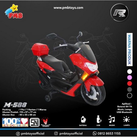 mainan Motor aki nmax - motor aki n max PMB - M588