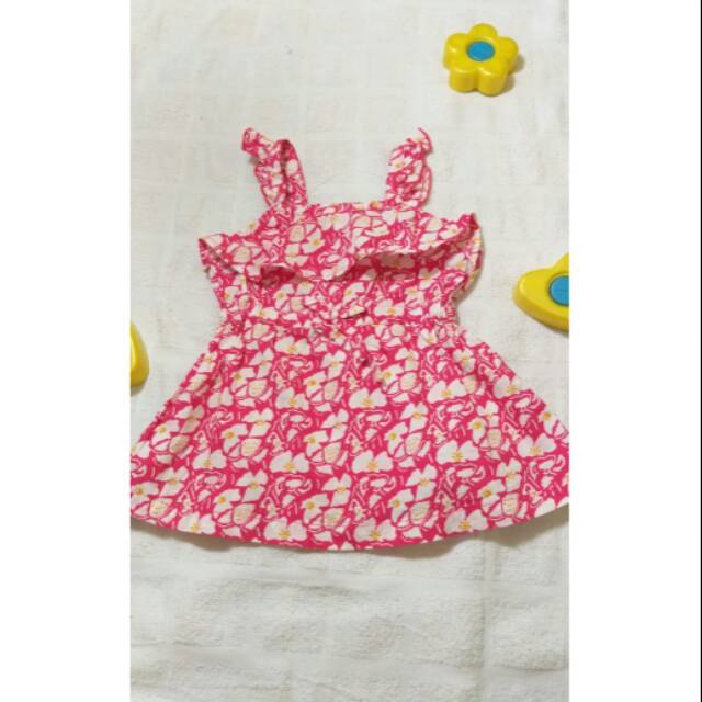 Baju dress anak umur 1 thn murah tapi bukan murahan merk snoopy baby original 100%