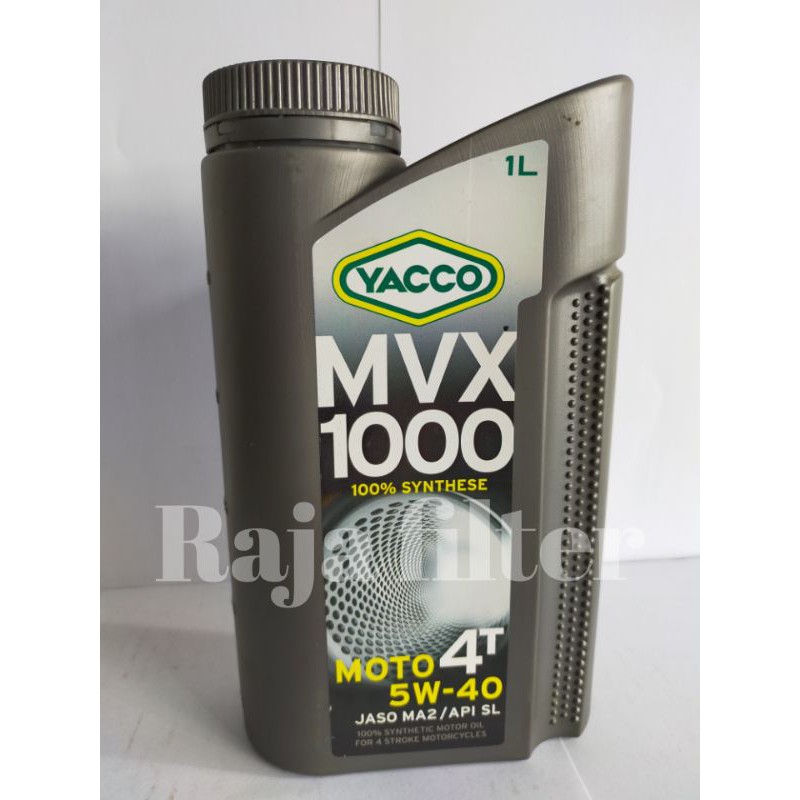 oli YACCO MVX 1000 4T SAE 5W-40 1Liter