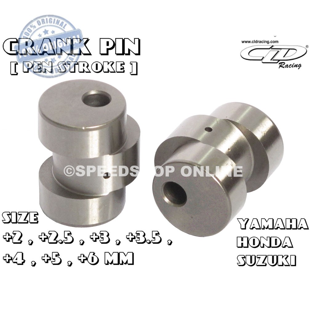 

pen stroke pin struk cld suzuki smash original +1.5 mm +2 mm +3 mm +4 mm +5 mm