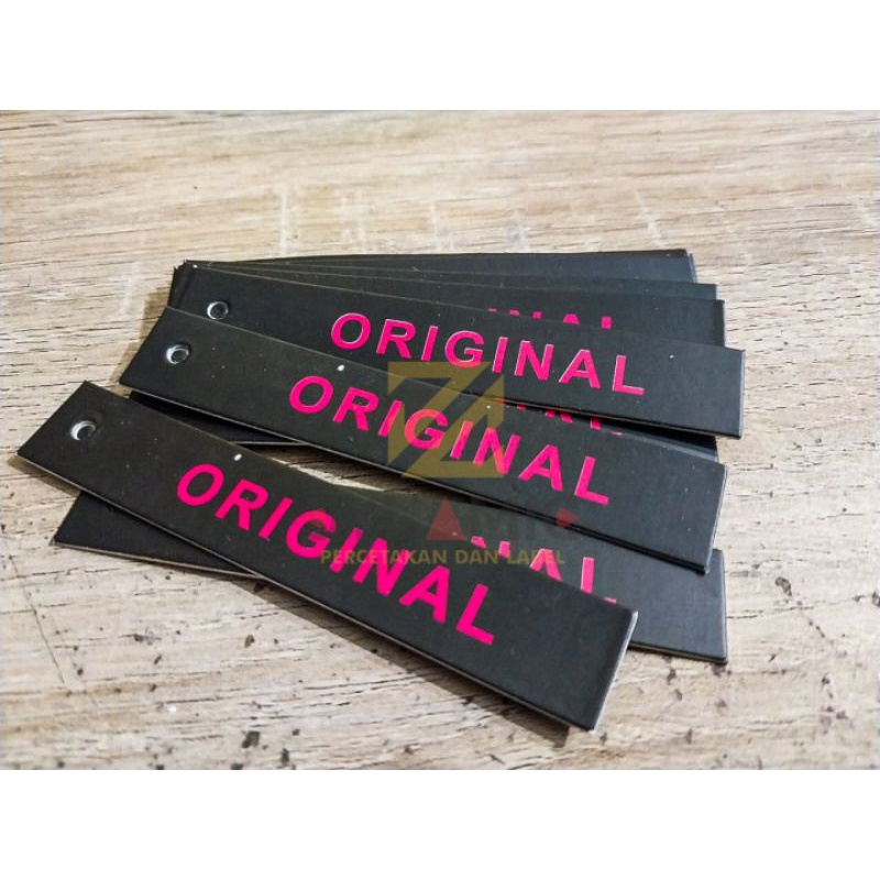 

Hangtag original/Hangtag baju/hangtagAp/readystok