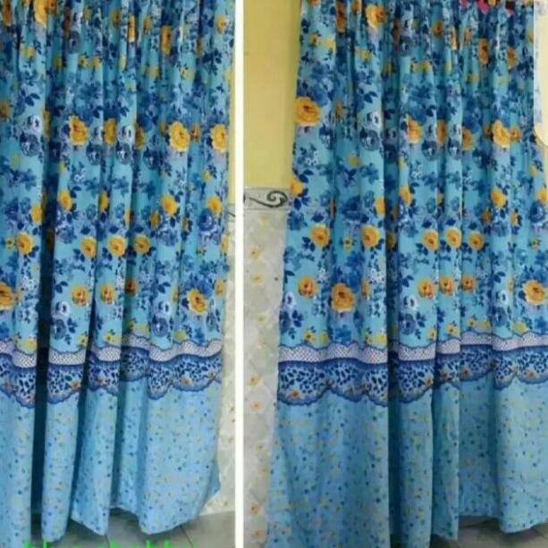 ♧ hordeng pintu shaby gorden - Merah Muda ✼