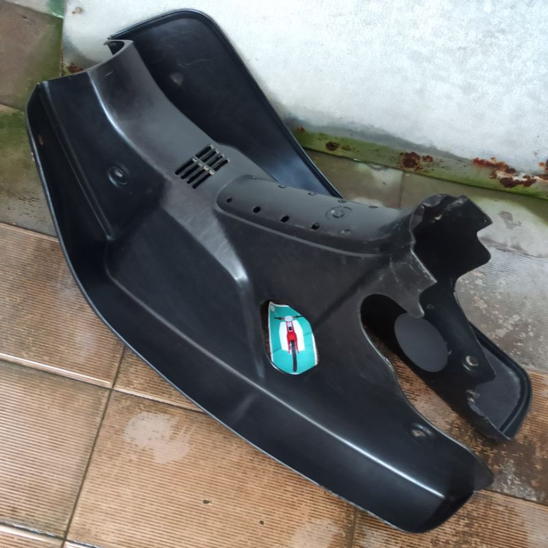 sayap dek legshield honda astrea prima hitam limited edition ori original second bekas
