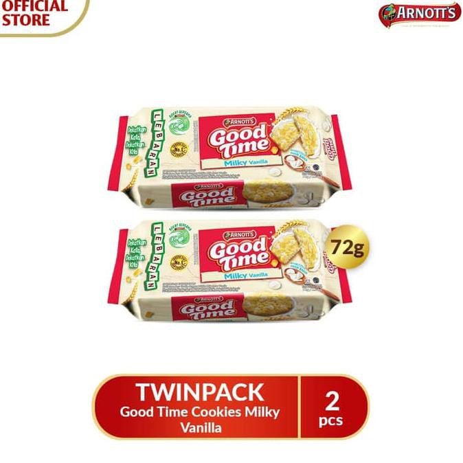 

PROMO Murahh TWINPACK Good Time Cookies Milky Vanilla best seller