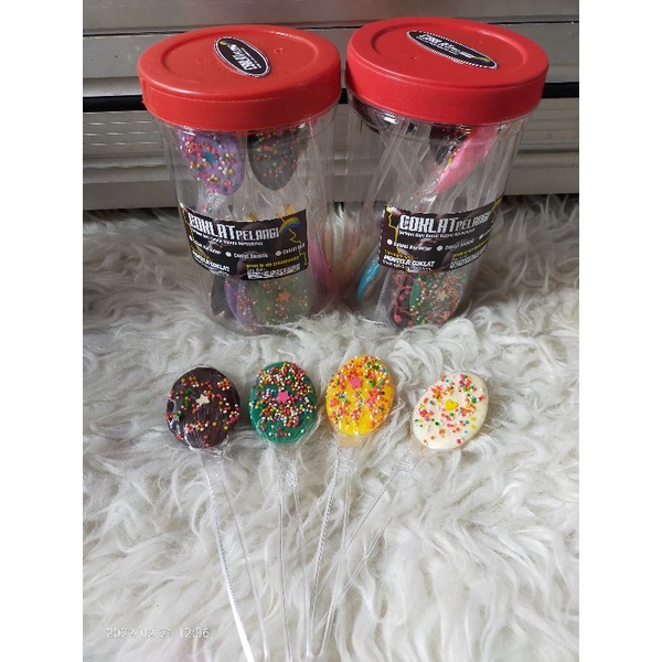 

Coklat sendok pelangi