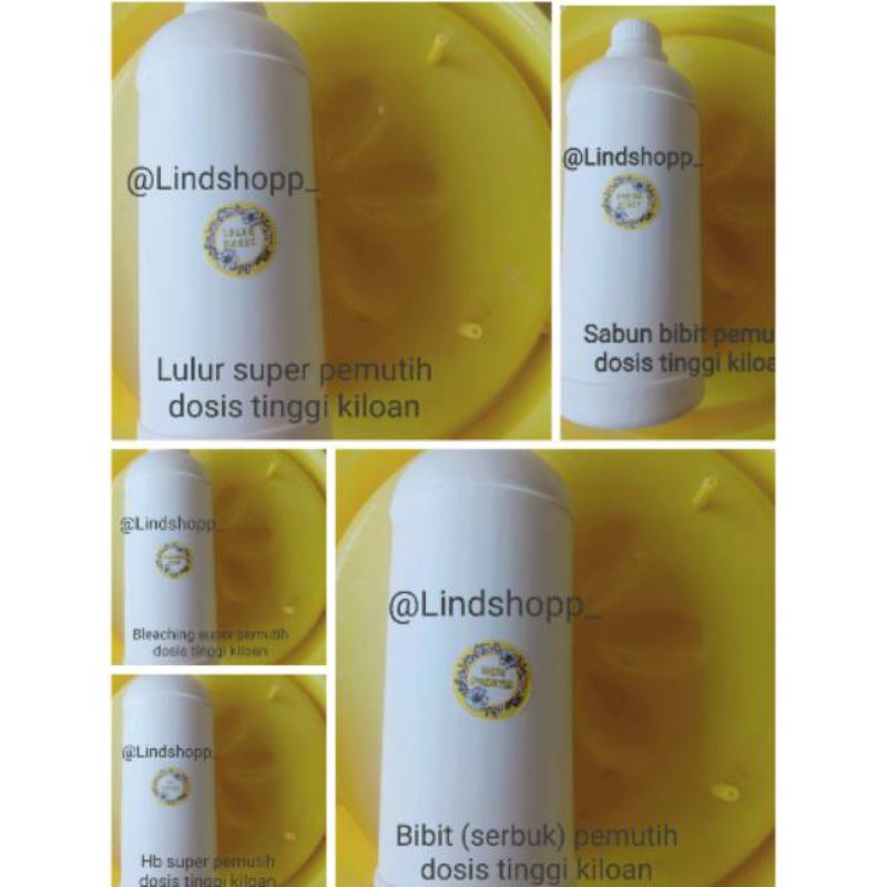 Hb super kiloan/bleaching kiloan/lulur kiloan/lotion kiloan dosis tinggi/hb pemutih dosting termurah