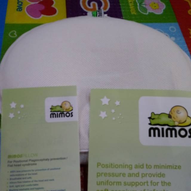 MIMOS Pillow Bantal Kepala Peyang Bayi - 100% original made in Spain