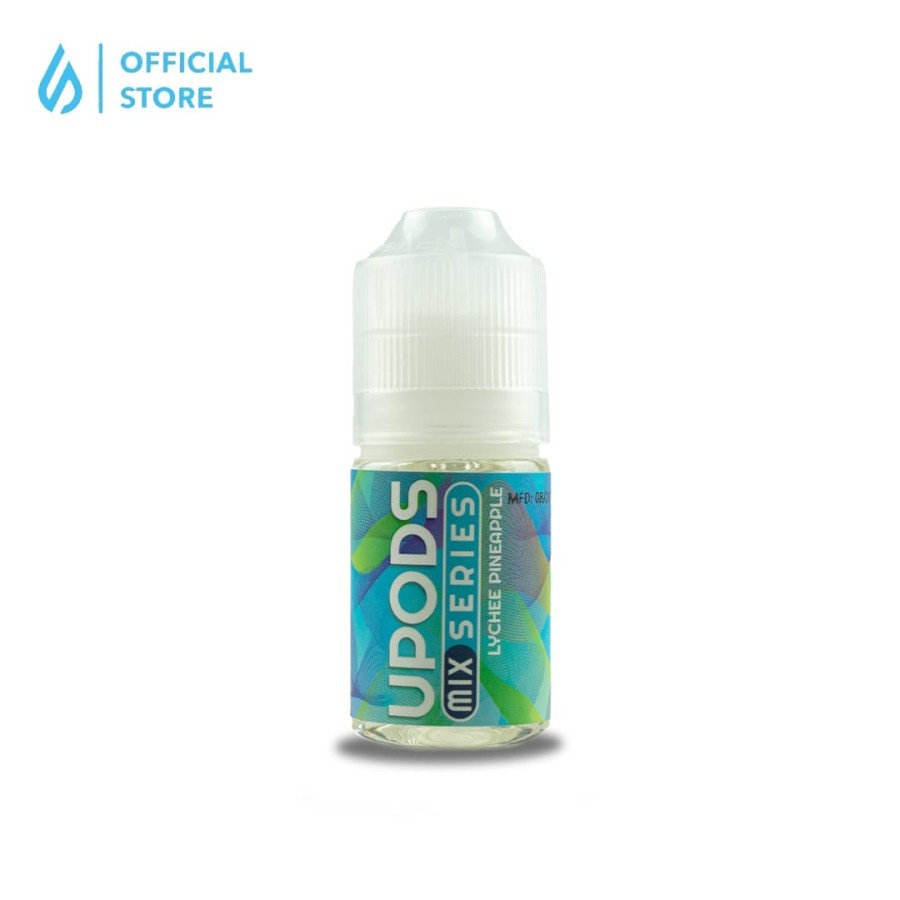 Liquid Upods Mix Lychee Pineapple Pods Friendly Not Salt 30ML By Upods