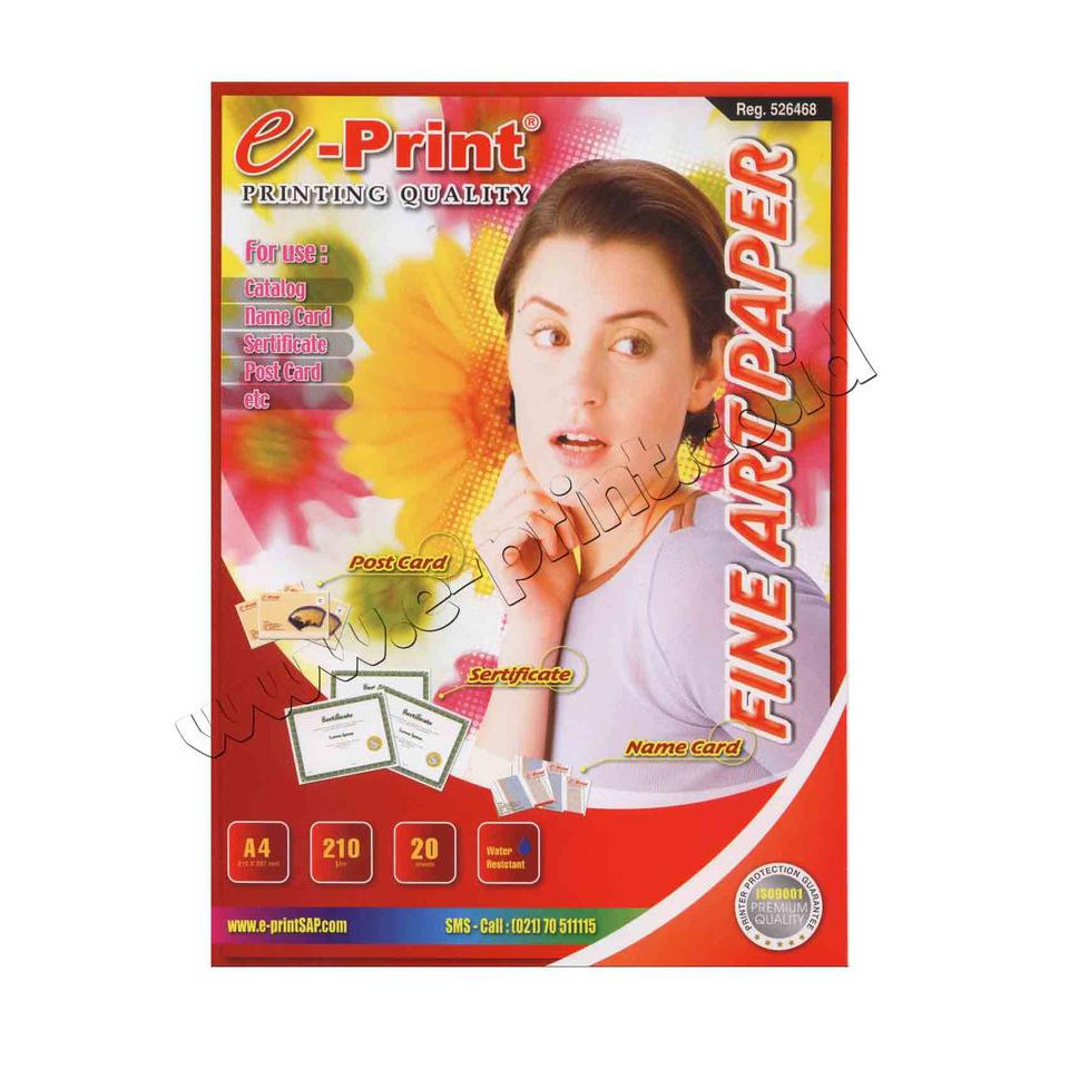 

Paling Dicari] Art Paper - Eprint - Fine Art Paper A4