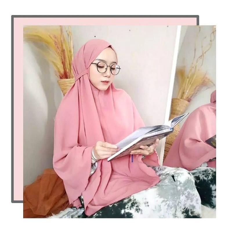 ALFAJRI HIJAB SYARI Bergo Maryam Jumbo XL 90x120/ Bergo MARYAMJumbo Diamond