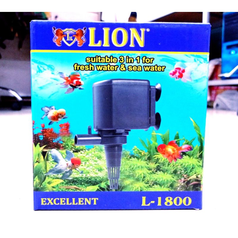 PROMO MURAH POMPA AQUARIUM LION L 1800