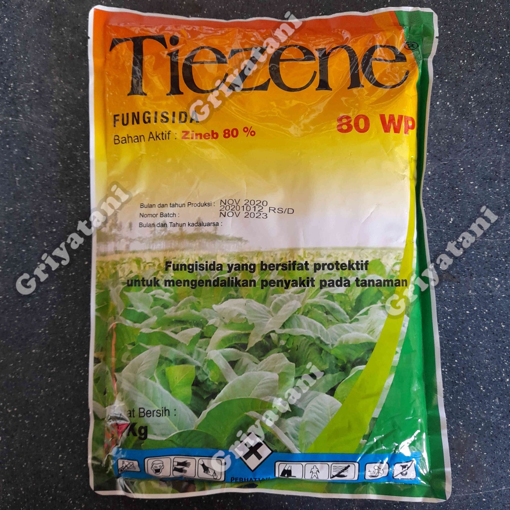 Fungisida Tiezene 80 WP 1 Kg bahan aktif zineb