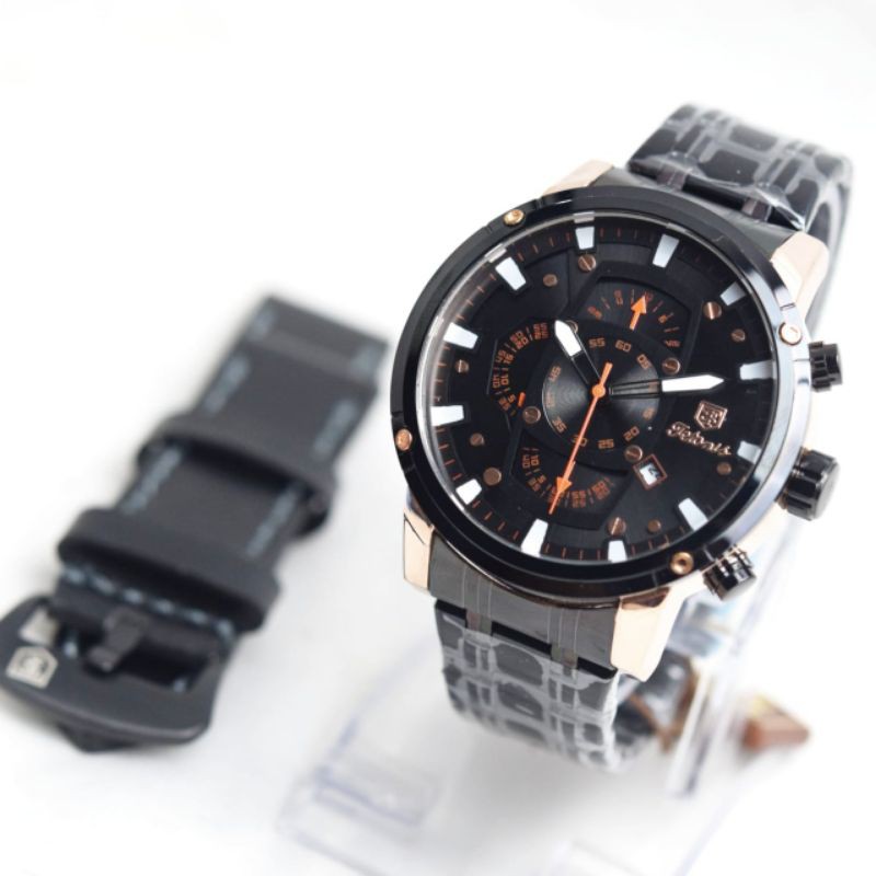 Jam Tangan Pria Tetonis Original TS99 Tahan Air Garansi 1 Tahun Gratis Ongkir