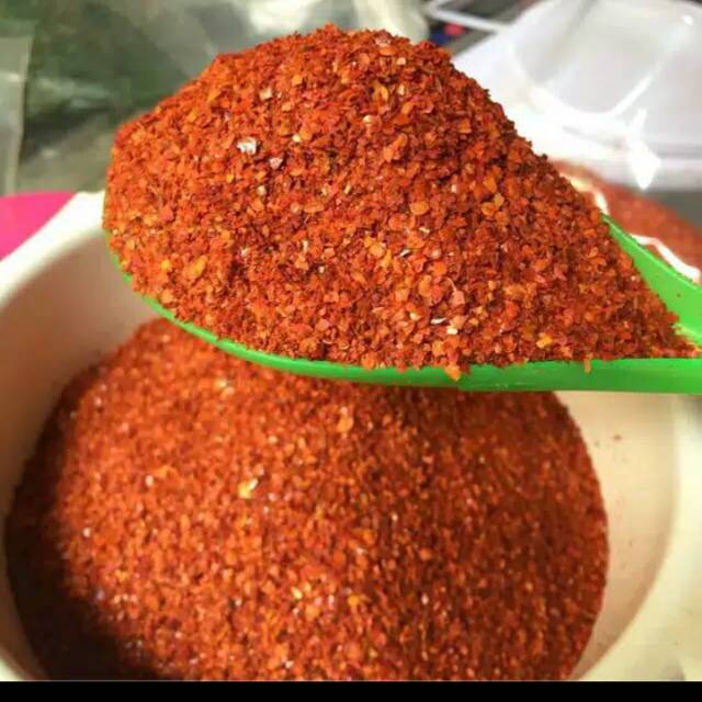 

*NEW* Cabai giling asli isi 250 gr rasa lebih pedas dengan cabai giling pilihan