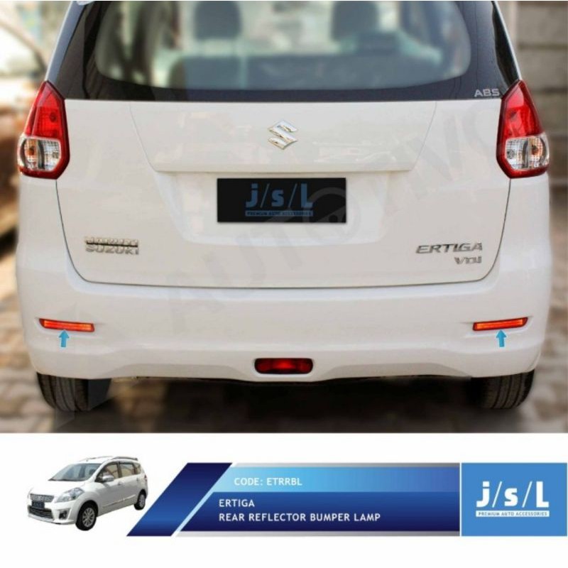 Led reflektor bemper belakang ertiga 2011 2015