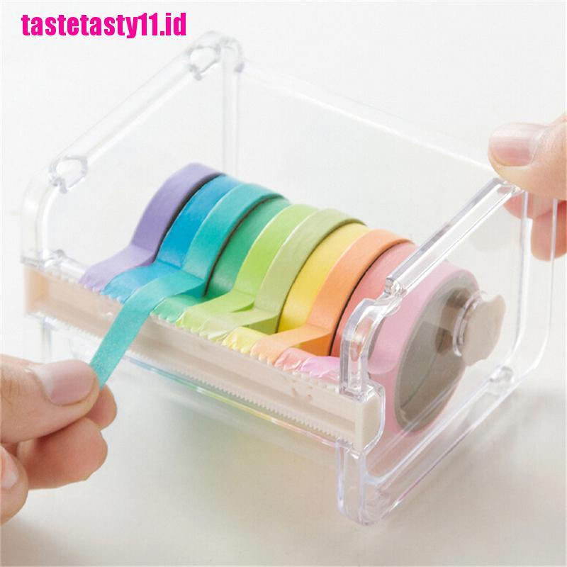 【TTID】Desktop Tape Dispenser Tape Cutter Washi Tape Dispenser Roll Tape Holder