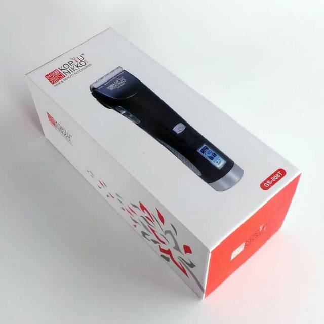 Alat cukur rambut koryu nikko made japan clipper charger legend cordless detailer super taper