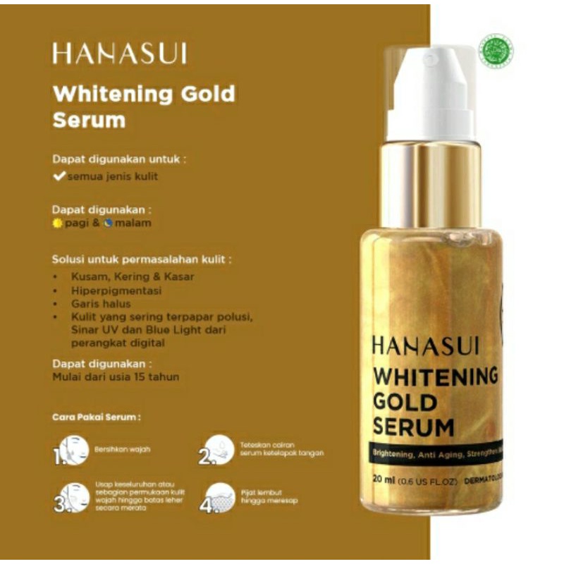 Serum Hanasui Original|| Serum Hanasui Anti Acne || Serum Hanasui Whitening Gold
